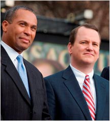 Governor Deval Patrick and Lieutenant Governor Tim Murray